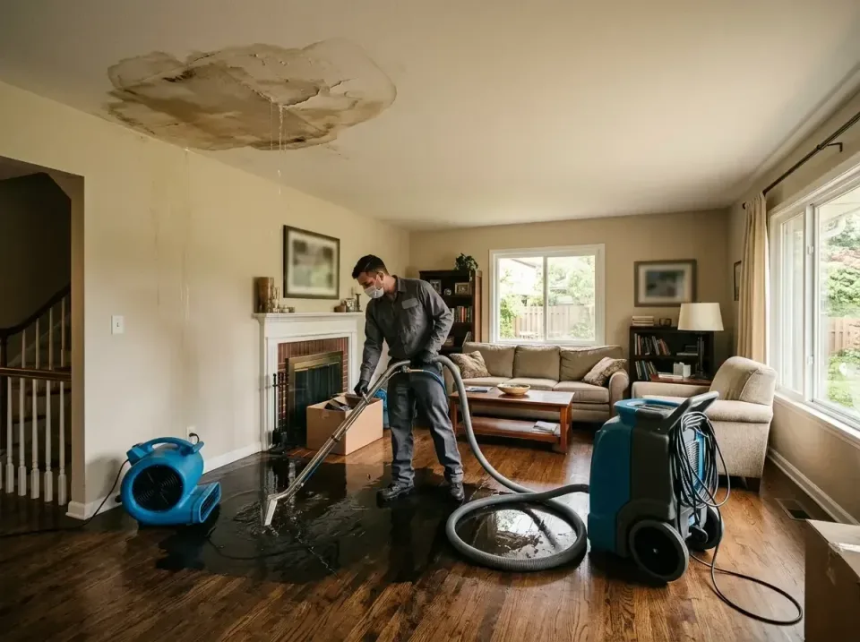 attic-pipe-burst-ceiling-drip-008 — frequently asked questions, Water Damage Restoration & Carpet Care in Bargaintown, NJ